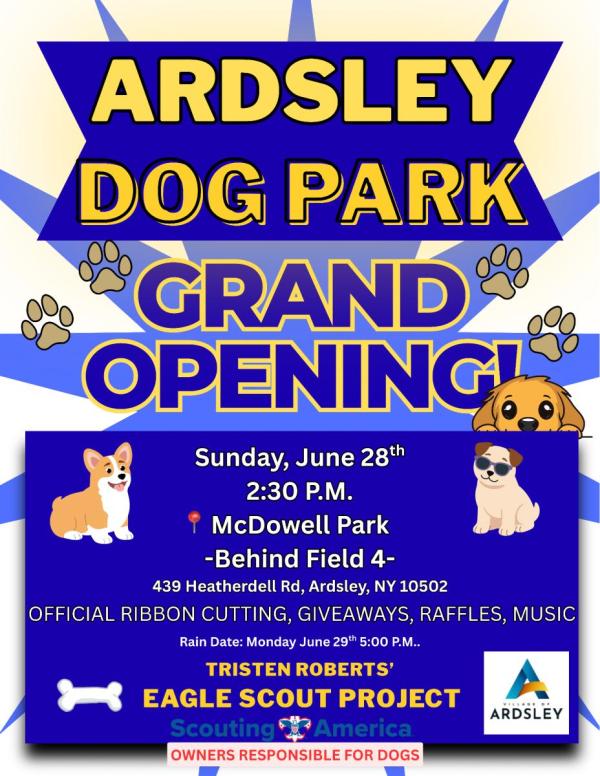 dog park grand opening